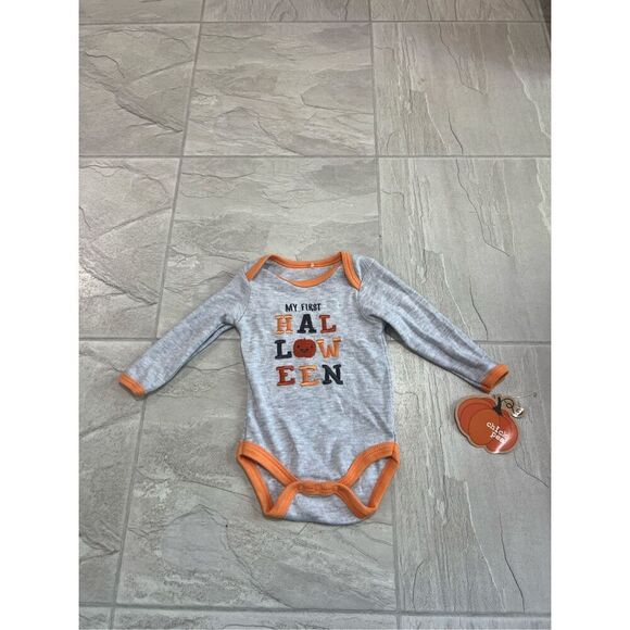 Chick Pea My First Halloween Bodysuit Size 0-3 Month NEW - Picture 1 of 7